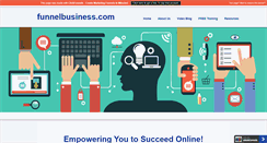 Desktop Screenshot of funnelbusiness.com